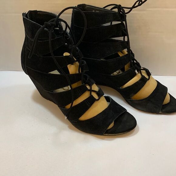 Sam Edelman size 8 lace up wedges - Picture 1 of 8